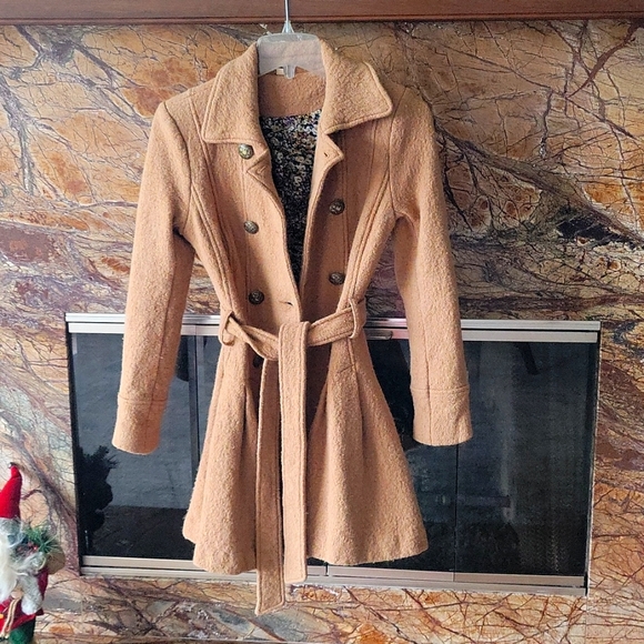 Free People Jackets & Blazers - Size 4 used free people, we the free coat, jacket, dress style collar lined long